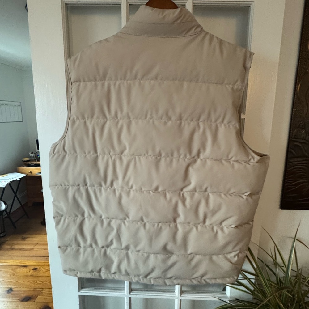 Beige Puffer Vest